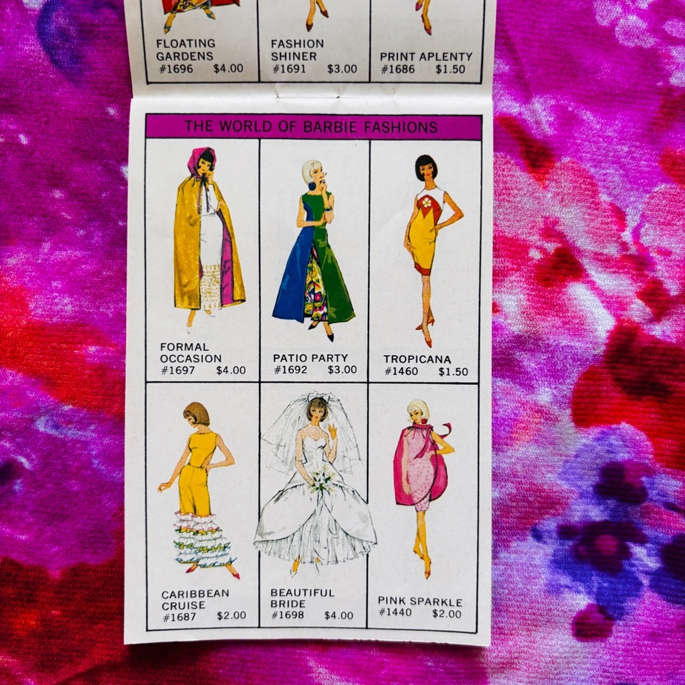 BARBIE The World of Barbie Fashions Book 1&3 © 1966 Mattel RARE for COLLECTORS - Picture 4 of 14